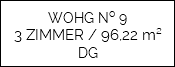  WOHG N⁰ 9 3 ZIMMER / 96,22 m² DG